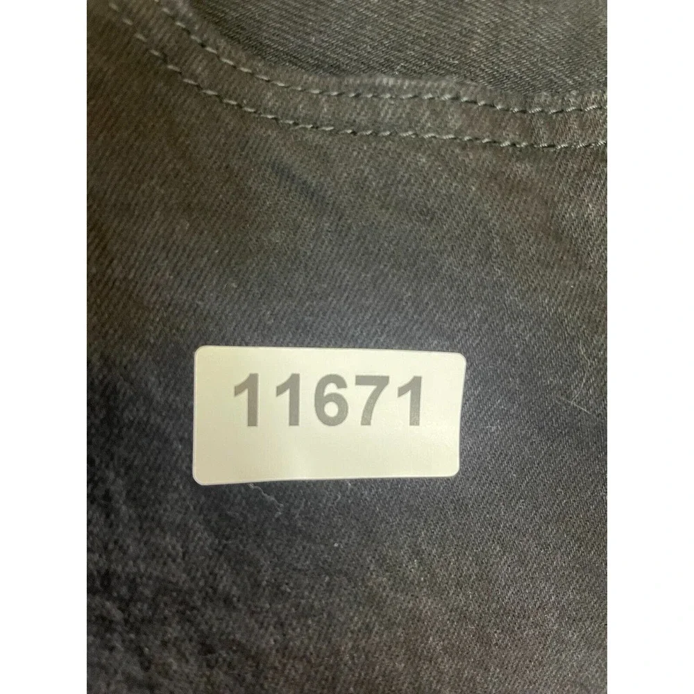 Levis Jeans Mens 42x32 Black 501‎ XX Denim Button Fly Casual Straight Adult